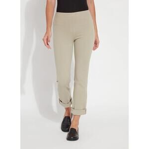 Lysse New York Boyfriend 4X Stretch Tan Denim Jeans Womens Sz S